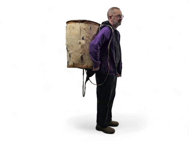 Birch Bark Gathering Backpack