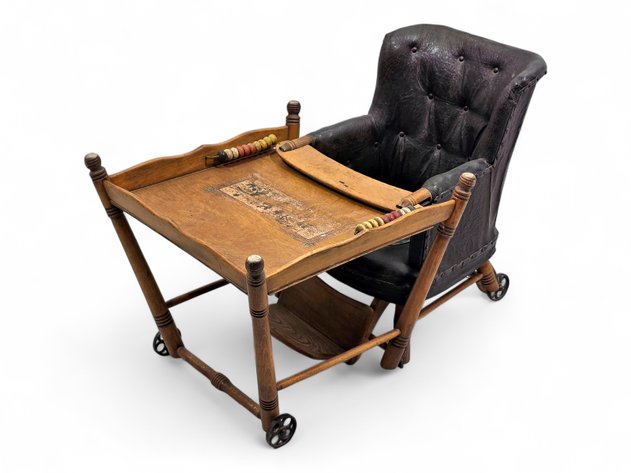 Metamorphic Children's High Chair w/ Play Table