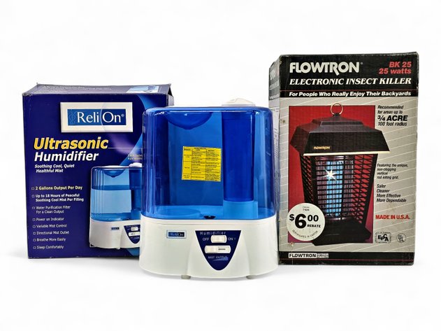 ReliOn Humidifier & Flowtron Insect Killer