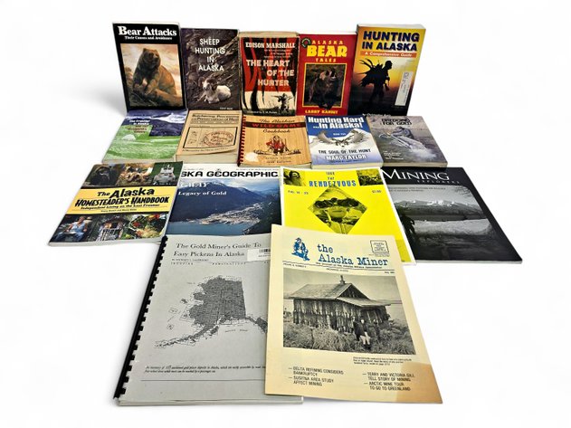 Alaskan Cookbooks, Hunting Guides, Geography Reference Guides & More