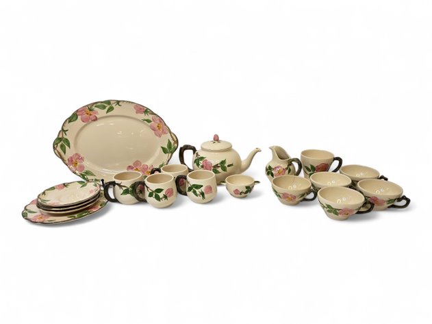 Franciscan Earthenware Desert Rose Pattern