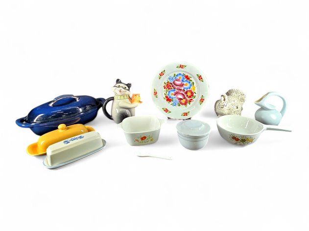 CorningWare Wildflower & Spice of Life Pans, KitchenAid Casserole Dish & More