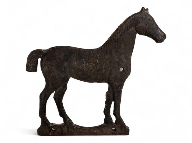 Cast-Iron Horse Windmill Weight