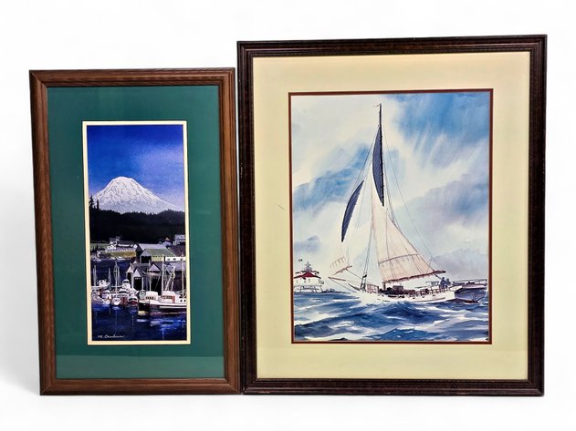 Michael Chambers Print & Sailboat Print