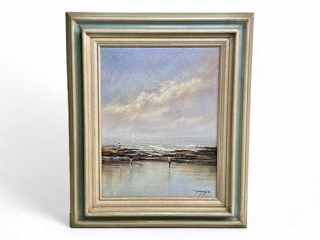 Earl Shimokawa Oil Seascape
