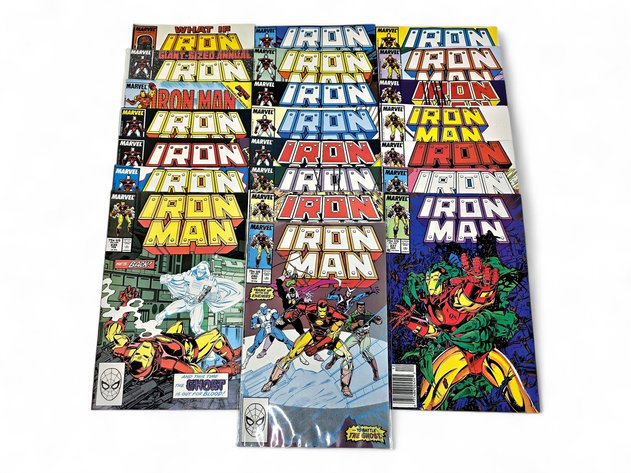 22x Marvel Iron Man Comic Books