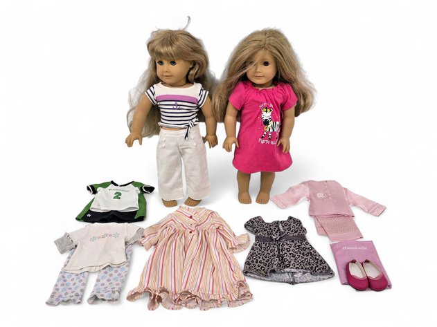 American Girl Truly Me & Just Like You Dolls w/ Clothing
