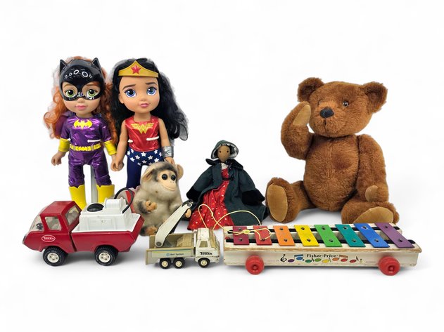 DC Super Hero Girls Dolls, Tonka Trucks, Fisher-Price Xylophone & More