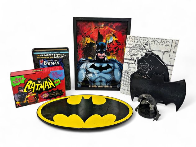 Batman Art, Box, Plaques & More