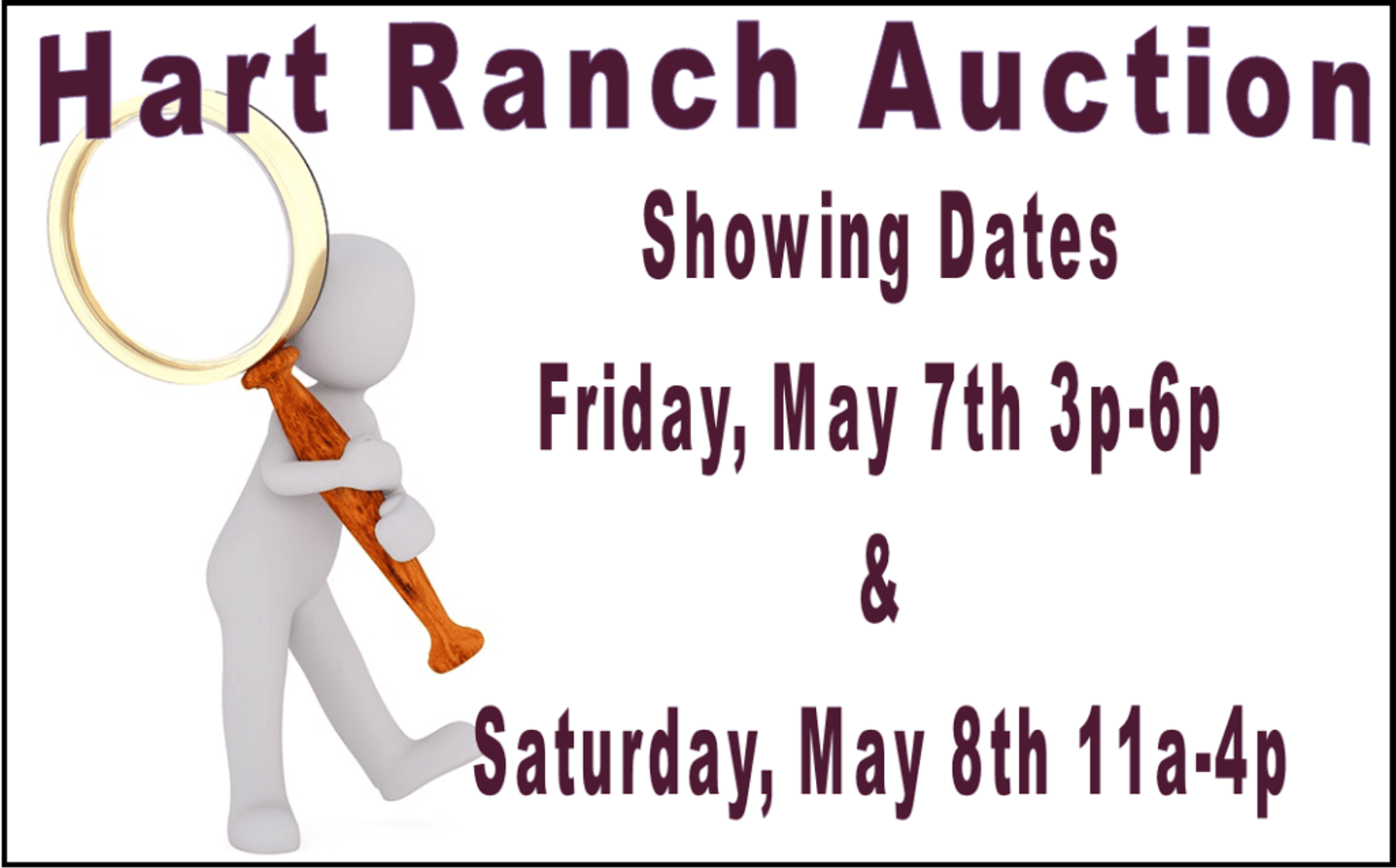 Image for Hart Ranch Annual RV Online Auction -May 10th