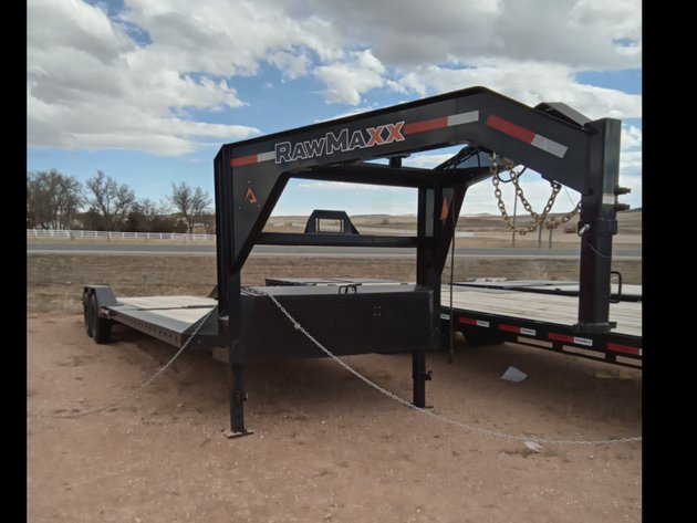 Image for '25 RawMaxx Gooseneck Trailer NEW