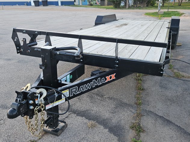 Image for NEW '24 RawMaxx Car Hauler Trailer