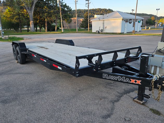Image for NEW '24 RawMaxx Car Hauler Trailer