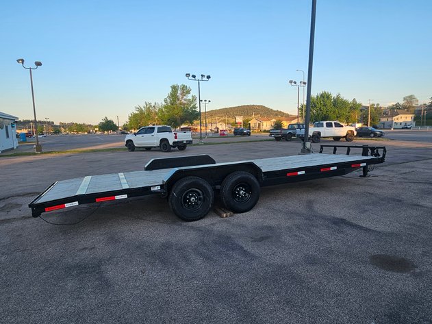 Image for NEW '24 RawMaxx Car Hauler Trailer