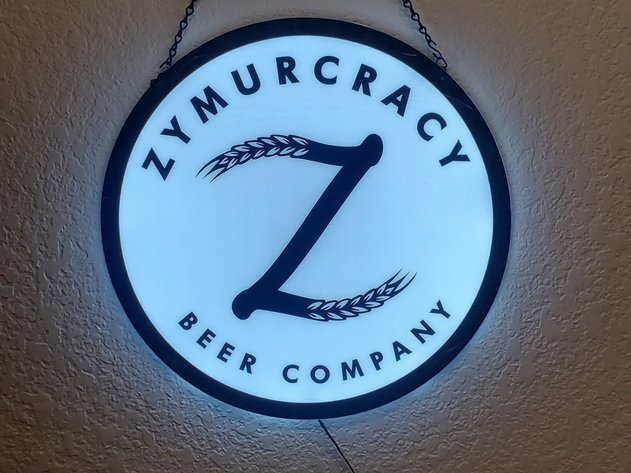 Image for Zymurcracy Beer Company Neon Sign