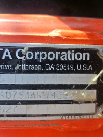 Image for Kubota Skidsteer SSV75