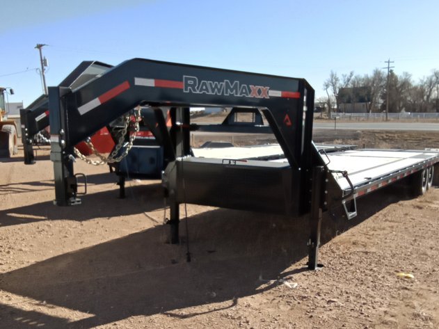 Image for '25 RawMaxx Gooseneck Trailer NEW