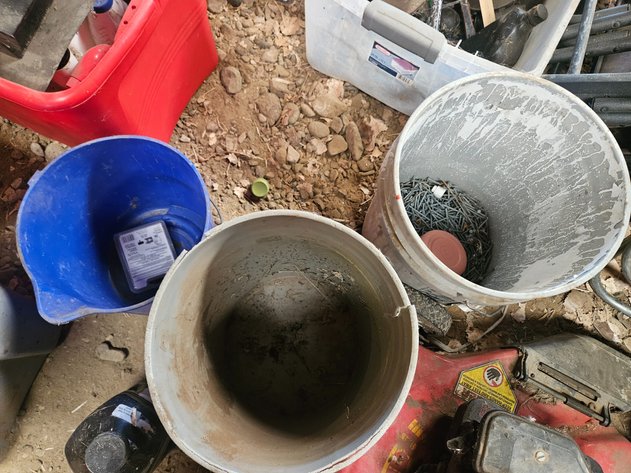 Image for Tape, Buckets, Nails