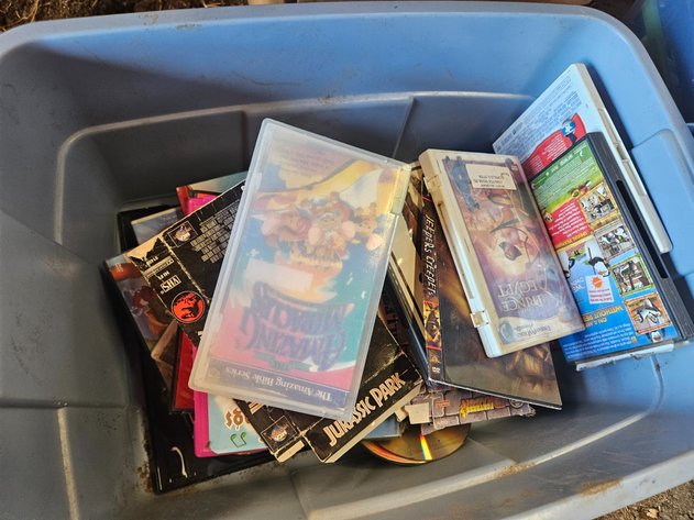 Image for Movies; Disney VJS, DVD Lot