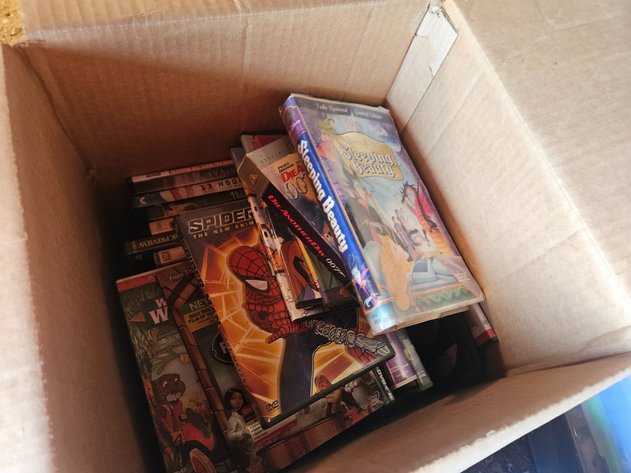 Image for Movies; Disney VJS, DVD Lot