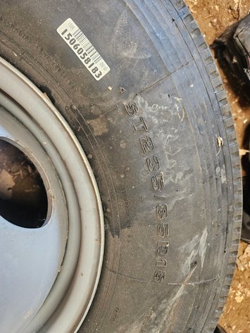 Image for New Tire on Wheel