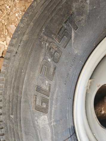 Image for New Tire on Wheel