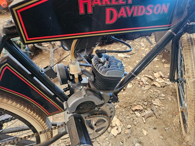 Image for Replica Antique Harley Bicycle