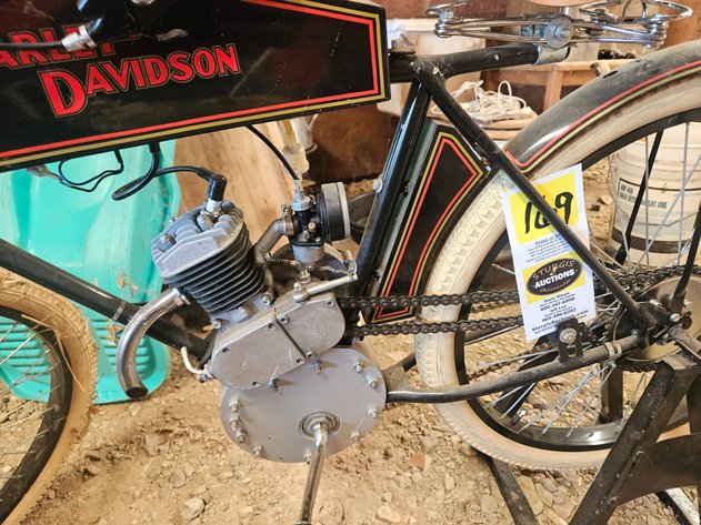Image for Replica Antique Harley Bicycle