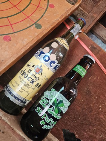 Image for Bottles, Game Bd., Bagphone, Jumper Cables