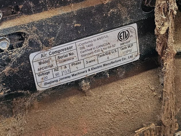 Image for Air Compressor, Hose, Air Tank