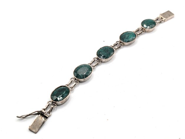 Image for Vintage Sterling Silver Bracelet