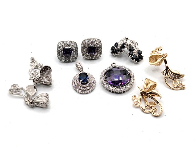 Image for Sterling Silver Earrings/Pendants