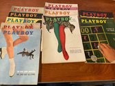 1958 Playboy Magazines