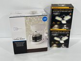 Coffee Maker & Ceiling Lights