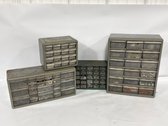 Plastic Organizers w/ Contents