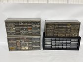 Plastic Organizers w/ Contents