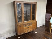 Bassett Furniture Company China Hutch Cabinet