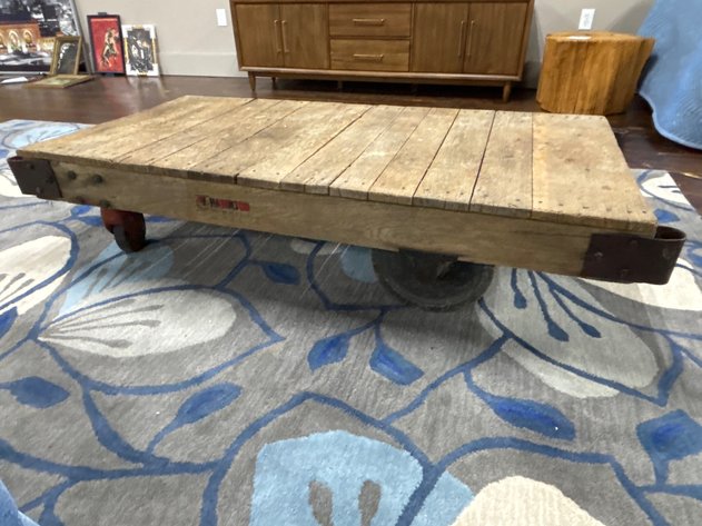 Image for Antique Industrial  Cart
