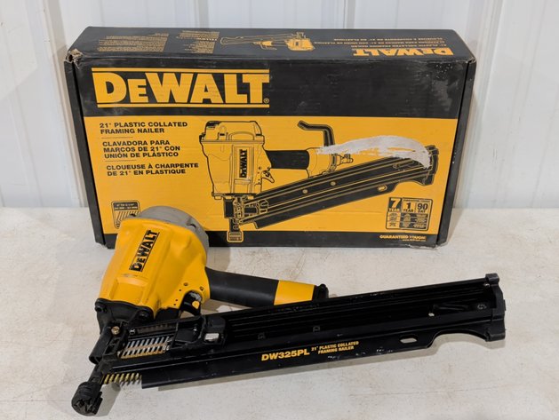 Image for DEWALT 21° Plastic Collated Framing Nailer