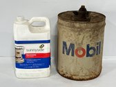 Mobil Oil Canister & Kerosene