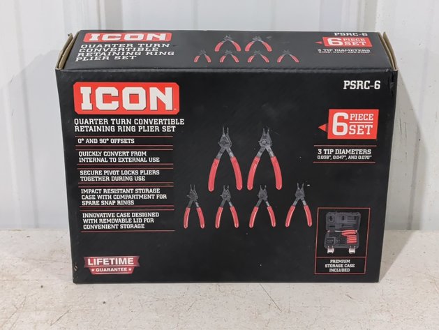 Image for Icon Retaining Ring Plier Set