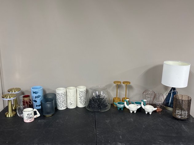 Image for Collection Of Lamps And Other Decor