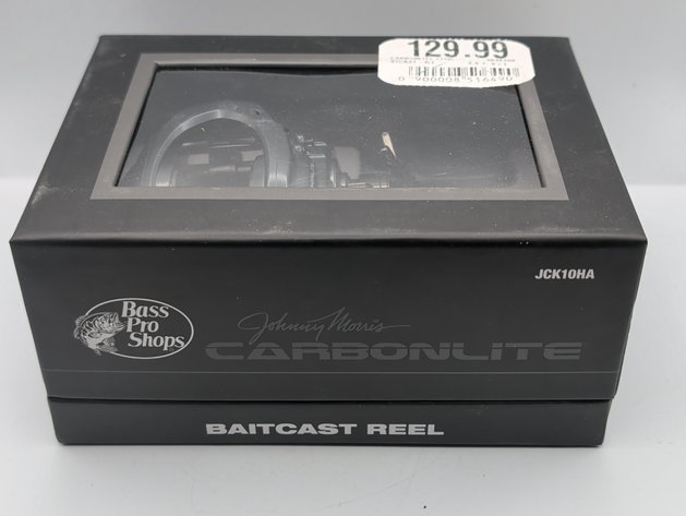 Image for Bass Pro Shops Johnny Morris CarbonLite Baitcast Reel