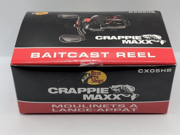 Image for Bass Pro Shops Crappie Maxx Baitcast Reel