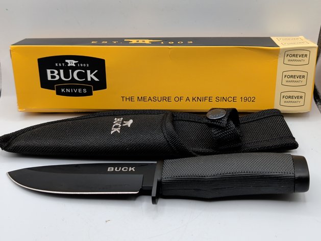Image for Buck Fixed Blade Knife With Sheath