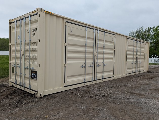 Image for 2026 40' Container w/ 4 Side Doors