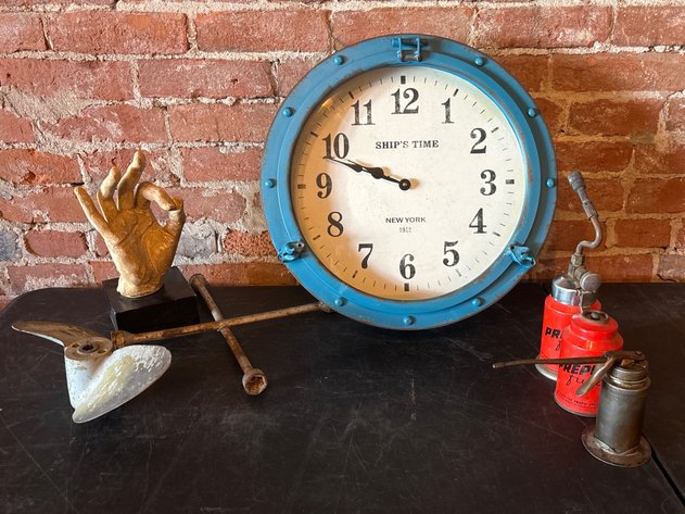 Image for Antique Porthole Clock