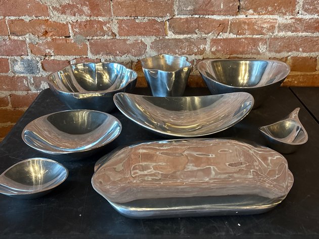 Image for Vintage Nambe Serving Dishes