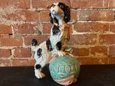 Staffordshire Style Porcelain Cavalier King Charles Spaniel