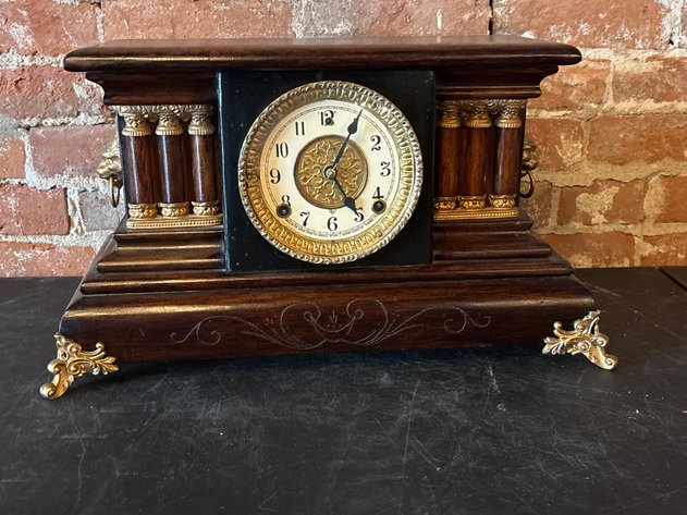 Image for Antique William L. Gilbert Mantel Clock